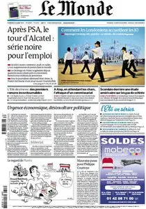 Le Monde et du Vendredi 27 Juillet 2012