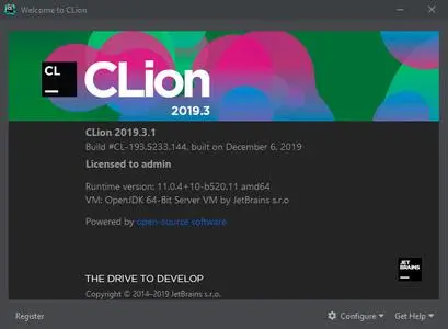 JetBrains CLion 2019.3.1