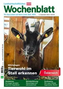 Bayerisches Landwirtschaftliches Wochenblatt Oesterreich - 03. Dezember 2020