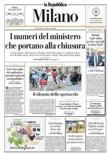 la Repubblica Milano - 31 Ottobre 2020