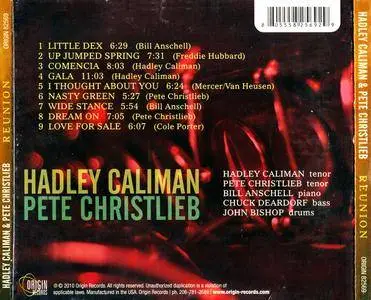 Hadley Caliman & Pete Christlieb - Reunion (2010)