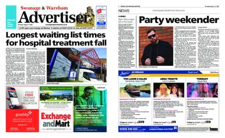 Swanage & Wareham Advertiser – August 11, 2022