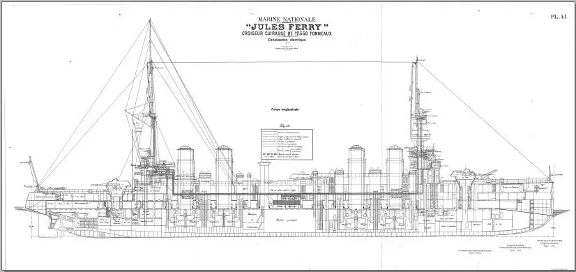 Чертежи кораблей французского флота