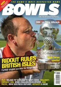 Bowls International - August 2019