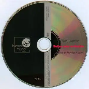 Telemann - La Chasse, Tragikomische Suites - Akademie für Alte Musik Berlin (1999) {Harmonia Mundi, HMC 901654}