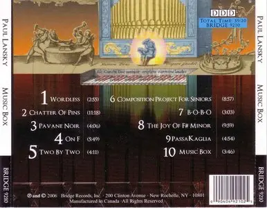 Paul Lansky - Music Box (2006)