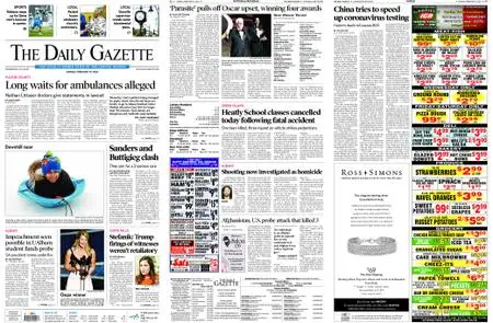 The Daily Gazette – February 10, 2020