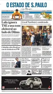 Jornal O Estado de SP em PDF, Sábado, 27 de Março de 2010 