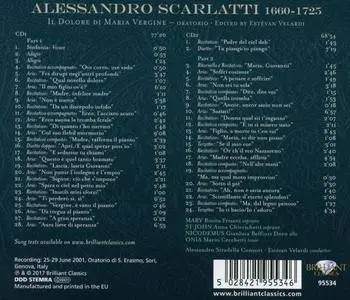 Alessandro Stradella Consort & Estevan Velardi - Scarlatti: Il dolore di Maria Vergine (2017)