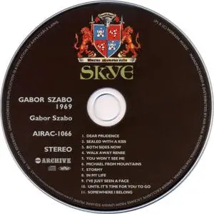 Gabor Szabo - Gabor Szabo 1969 (1969) Japanese Remastered 2004