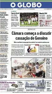  Jornal O Globo - 21 de novembro de 2013 - Quinta