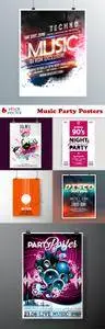 Vectors - Music Party Posters