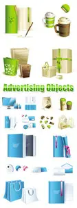 Advertising Objects Vector