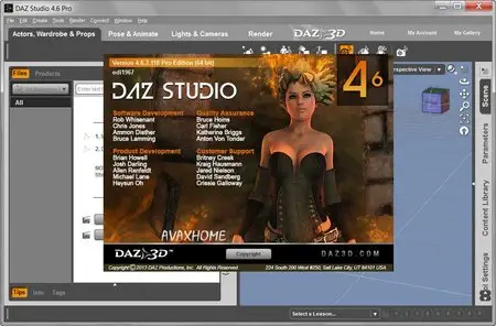 DAZ Studio Pro 4.6.2.118