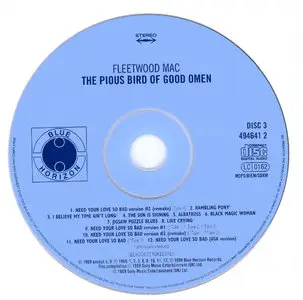 Fleetwood Mac - The Complete Blue Horizon Sessions: 1967-1969 (1999) 6CD Box Set