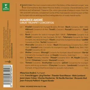 Maurice André - Great Trumpet Concertos [6CDs] (2016)