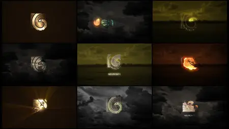 10 Cinematic Logos - Project for After Effects (VideoHive)