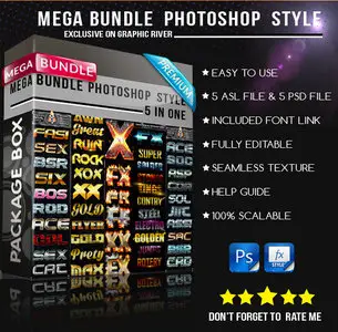 GraphicRiver - 50 FX Style Mega Bundle