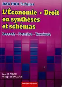Philippe Le Bolloch , Yvon Le Fiblec, "L'économie  - droit en synthèses et schémas : seconde, première, terminale, bac pro tert