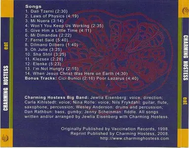 Jewlia Eisenberg (Charming Hostess, Red Pocket) - 7 Albums (1998 - 2010)