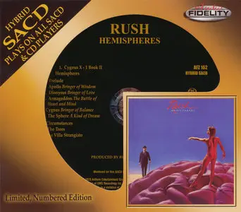 Rush - Hemispheres (1978) [Audio Fidelity 2013] PS3 ISO + DSD64 + Hi-Res FLAC