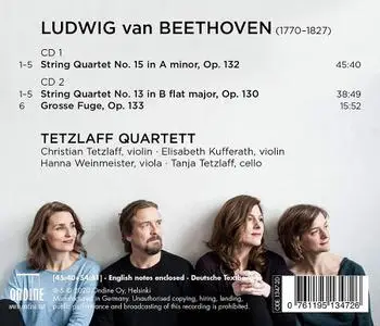 Tetzlaff Quartett - Ludwig van Beethoven: String Quartets, Opp. 132 & 130/133 (2020)