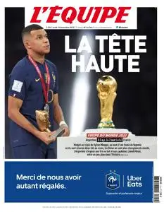 L’equipe du Lundi 19 Décembre 2022