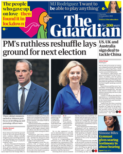 The Guardian – 16 September 2021