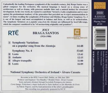 National Symphony Orchestra of Ireland, Álvaro Cassuto - Braga Santos: Symphony No. 4, Symphonic Variations (2002)