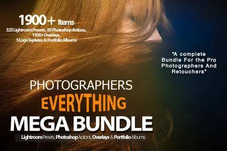 CreativeMarket - Photographers Everything Mega Bundle