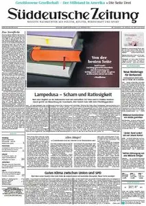Süddeutsche Zeitung vom Samstag, 05. Oktober 2013