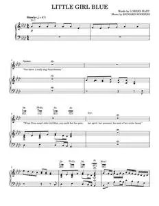 Little Girl Blue (from the musical A Night With Janis Joplin) - Janis Joplin, Lorenz Hart (Piano-Vocal-Guitar)