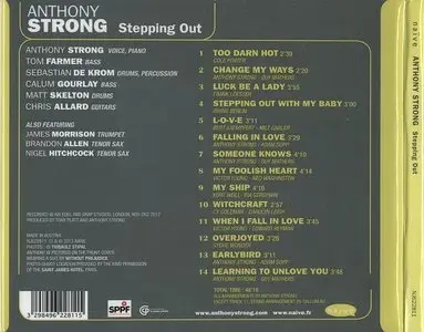 Anthony Strong - Stepping Out (2013) {Naive}