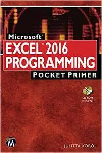 Excel 2016 Programming Pocket Primer