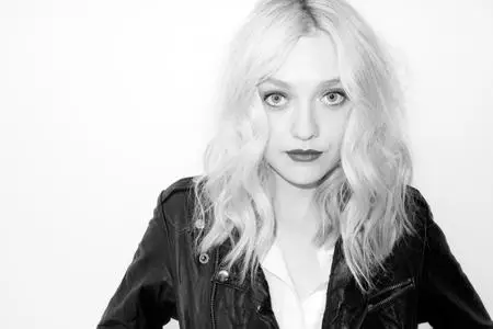 Dakota Fanning by Terry Richardson for Vogue UK December 2011