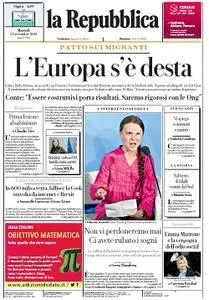 la Repubblica - 24 Settembre 2019