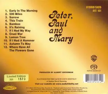 Peter, Paul And Mary - Peter, Paul And Mary (1962) [2014, Audio Fidelity AFZ 161] Repost