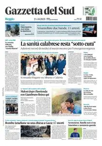 Gazzetta del Sud Reggio Calabria - 21 Ottobre 2023