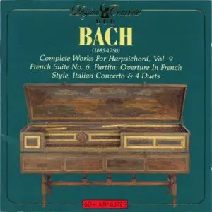 J.S.Bach -  French Suite No. 6, Partita: Overture In French Style, Italian Concerto & 4 Duets [Complete Works For Harpsichord, 