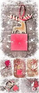 Stock Photo - Vintage Christmas Backgrounds 2