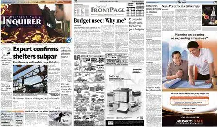 Philippine Daily Inquirer – January 08, 2014