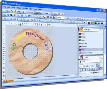 CD Label Designer ver. 3.5.384