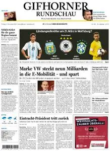 Gifhorner Rundschau - Wolfsburger Nachrichten - 07. Dezember 2018