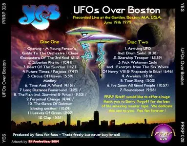 Yes - UFOs Over Boston (1979)