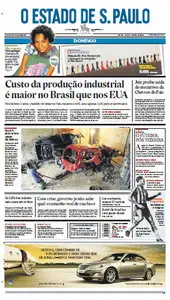 Jornal O Estado de São Paulo - 18 de março de 2012 - Domingo