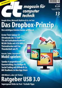 ct Magazin für Computertechnik No 13 vom 04. Juni 2012