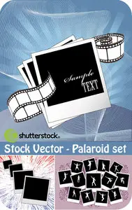 Stock Vector - Palaroid Set