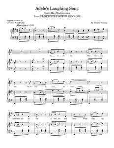 Adele's Laughing Song - Johann Strauss Jr. (Piano Vocal)