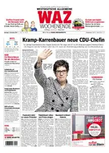 WAZ Westdeutsche Allgemeine Zeitung Essen-Postausgabe - 08. Dezember 2018