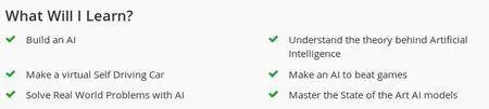 Udemy - Artificial Intelligence A-Z™: Learn How To Build An AI
